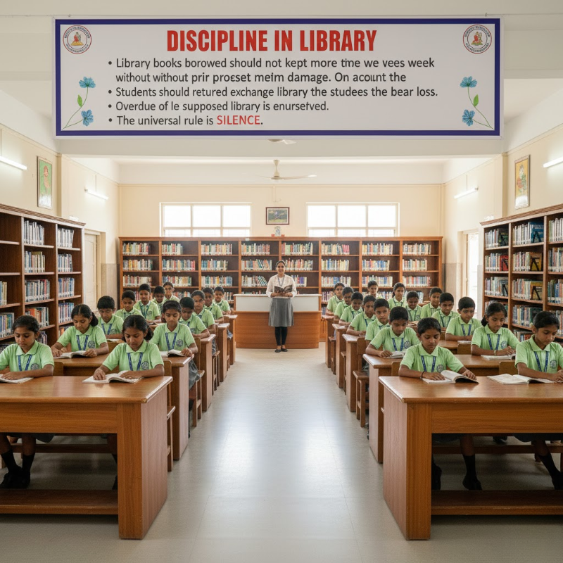 Discipline in Library