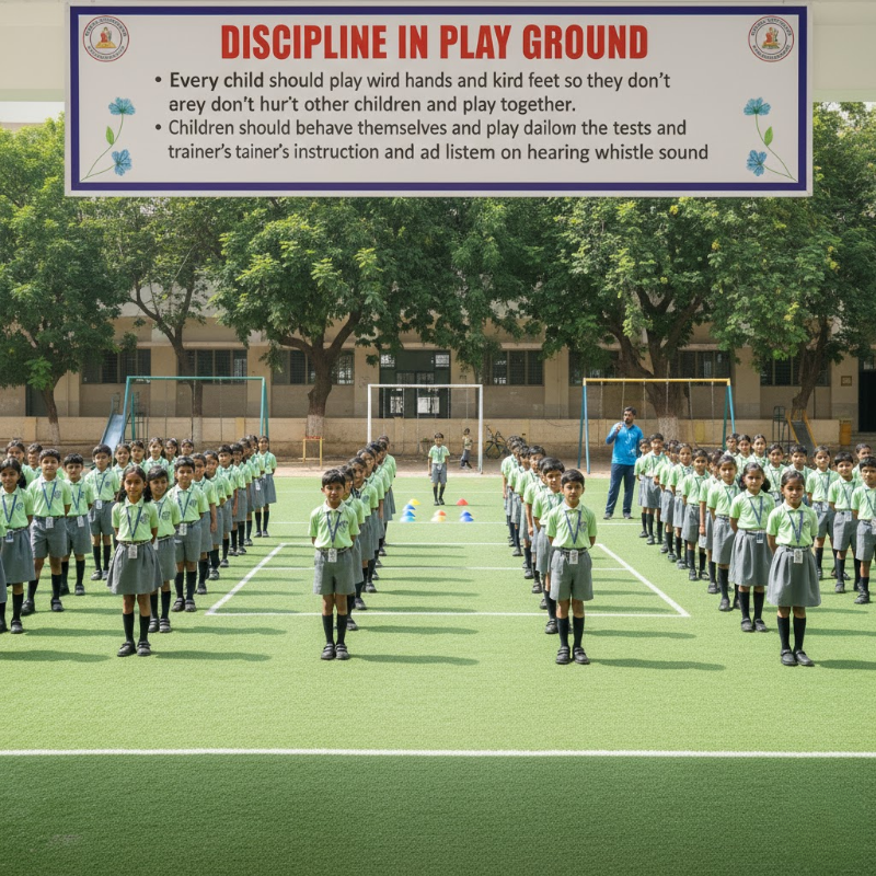Discipline in Play Ground